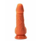 X-MEN 7.5" Dildo Colours Pleasure Flesh  1 Tapadókorongos dildó