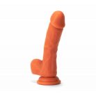 X-MEN 7.5" Dildo Colours Pleasure Flesh  3 Tapadókorongos dildó