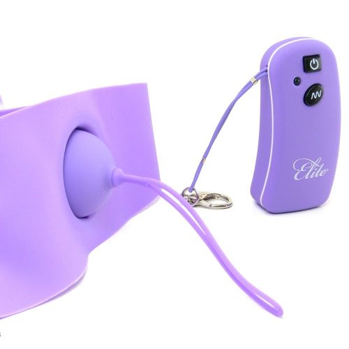 Fetish Fantasy Elite Remote Vibrating Panties in Purple   