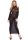 Leg Avenue Long sleeved long dress, black, O/S Szexi ruha