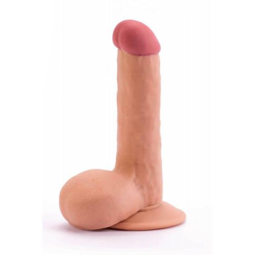 Lovetoy 7.5" The Ultra Soft Dude 3       Tapadókorongos  dildó