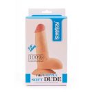 7.5" The Ultra Soft Dude 4    Tapadókorongos  dildó