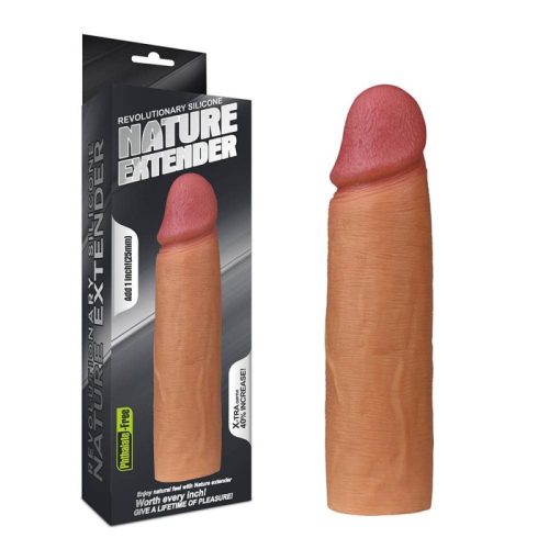 Revolutionary Silicone Nature Extender  Péniszhosszabbító
