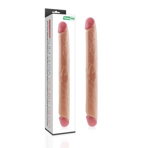 Realistic Slim Ultra Double Dildo  Kétvégű dildo - songsexshop.hu