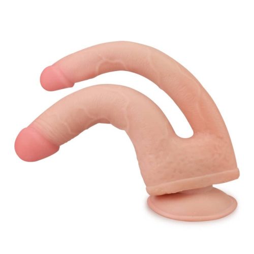Skinlike Cock  felcsatolható dupla anál dildo