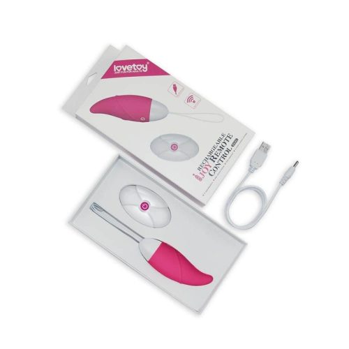 IJOY Wireless Remote Control Rechargeable Egg Pink  vibrációs tojás