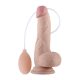 Lovetoy Soft Ejaculation Cock With Ball 8” pumpás tapadókorongos dildó