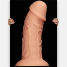 9.5'' Realistic Curved Dildo Tapadókorongos dildo