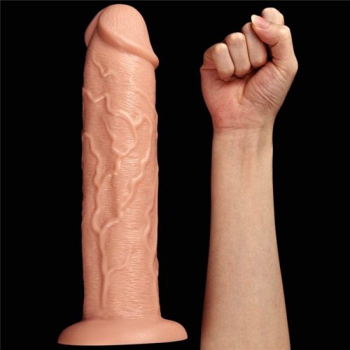 11'' Realistic Long Dildo Tapadókorongos dildo