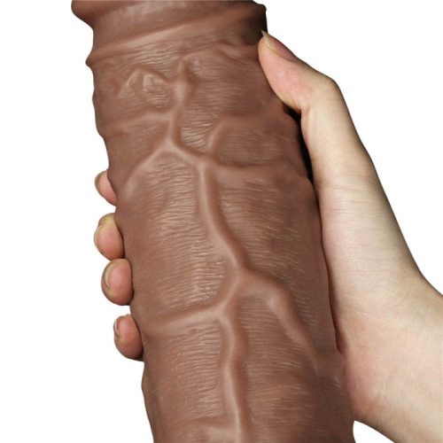10.5'' Realistic Chubby Vibrating Dildo  Valósághű vibrátor