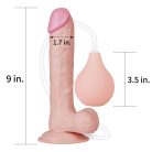 Lovetoy 9'' Squirt Extreme Dildo Tapadókorongos dildo