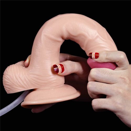 Lovetoy 9'' Squirt Extreme Dildo Tapadókorongos dildo
