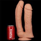 Lovetoy 12'' Realistic Mega Double  dupla dildo