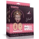 Lovetoy Cowgirl Style Love Doll Brown gumibaba