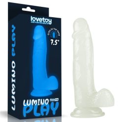   Lovetoy 7.5'' Lumino Play Dildo Tapadókorongos dildó