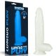 Lovetoy 10" Lumino Play tapadókorongos dildo