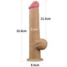 Lovetoy 12.5'' Handle Cock tapadókorongos dildó