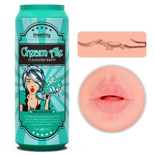 Lovetoy Pleasure Brew Masturbator-Cream Ale maszturbátor