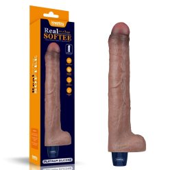   Lovetoy 10.5" REAL SOFTEE Rechargeable Silicone vibrátor
