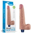 Lovetoy 10" REAL SOFTEE Rechargeable Valósághű vibrátor