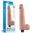 Lovetoy 10.5" REAL SOFTEE Rechargeable Flesh Valósághű vibrátor