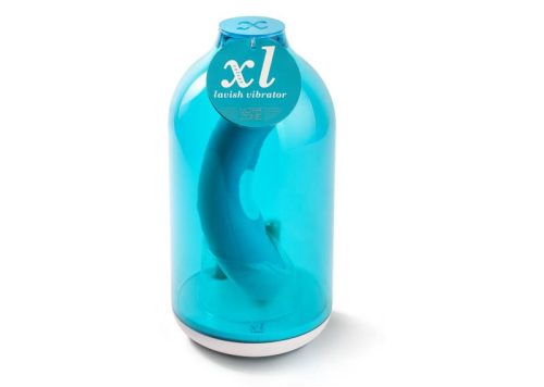 Ultrazone XL Lavish Vibrator, Silk Blue klitorisz masszírozó   