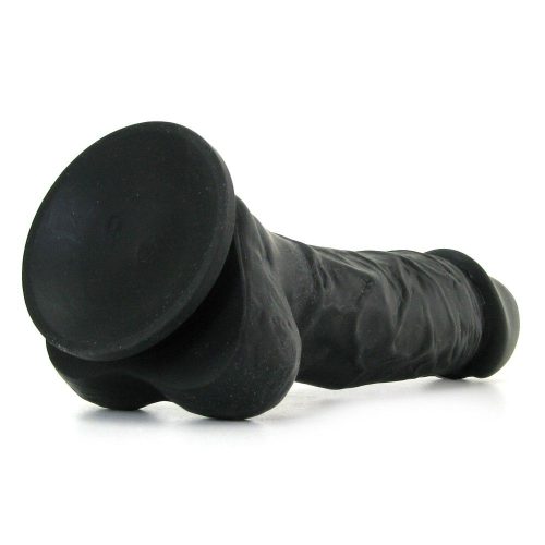 Ns Novelties Small Silicone Colours Dildo in Black  dildo    