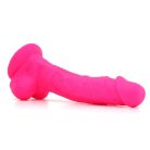 Ns Novelties Small Silicone Colours Dildo in Pink  dildo    