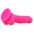 Ns Novelties Small Silicone Colours Dildo in Pink  dildo    