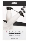 Ns Novelties Sinful Ankle Cuffs, Black   bilincs   