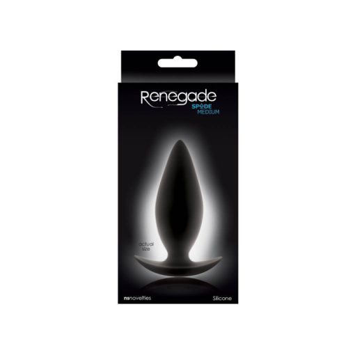 Ns Novelties Renegade Spades Medium Black análdugó