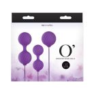 Ns Novelties Luxe O' Kegel Balls Purple   gésagolyók