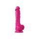 Ns Novelties Colours Pleasures  7 Pink  Tapadókorongos dildo