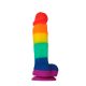 Ns Novelties Colours Pride Edition 5 inch Dildo Rainbow  Tapadókorongos dildo