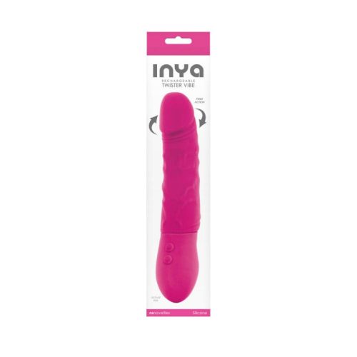 Ns Novelties INYA - Twister - Pink   Szilikonos vibrátor