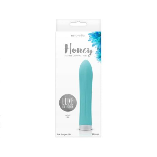 Ns Novelties Luxe - Honey - Turquoise    Szilikonos vibrátor