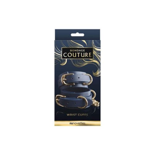 Ns Novelties Bondage Couture - Wrist Cuff - Blue csuklóbilincs