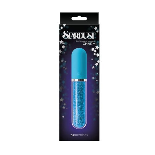 Ns Novelties Stardust - Charm - Blue Szilikonos vibrátor