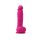 Ns Novelties Colours Pleasures  Vibrating 5" Dildo Pink Valósághű vibrátor
