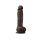 Ns Novelties Colours Pleasures  Vibrating 5" Dildo Brown Valósághű vibrátor