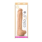 Ns Novelties Colours Pleasures 10" Dildo White