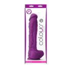 Ns Novelties Colours Pleasures 10" Dildo Purple