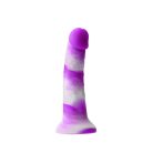 Ns Novelties Colours Pleasures Yum Yum 6" Dildo Purple Tapadókorongos dildo