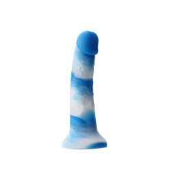  Ns Novelties Colours Pleasures Yum Yum 6" Dildo Blue Tapadókorongos dildo