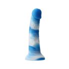 Ns Novelties Colours Pleasures Yum Yum 7" Dildo Blue Tapadókorongos dildo