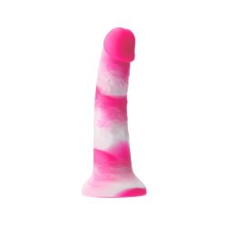   Ns Novelties Colours Pleasures Yum Yum 8" Dildo Pink Tapadókorongos dildo