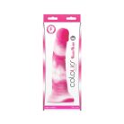 Ns Novelties Colours Pleasures Yum Yum 8" Dildo Pink Tapadókorongos dildo