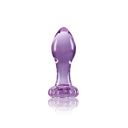 Ns Novelties Crystal Flower Purple fenékdugó