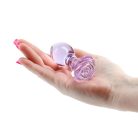 Ns Novelties Crystal Rose Purple üvegdugó