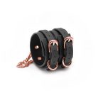 Ns Novelties Bondage Couture  Wrist Cuffs  Black bokabilincs